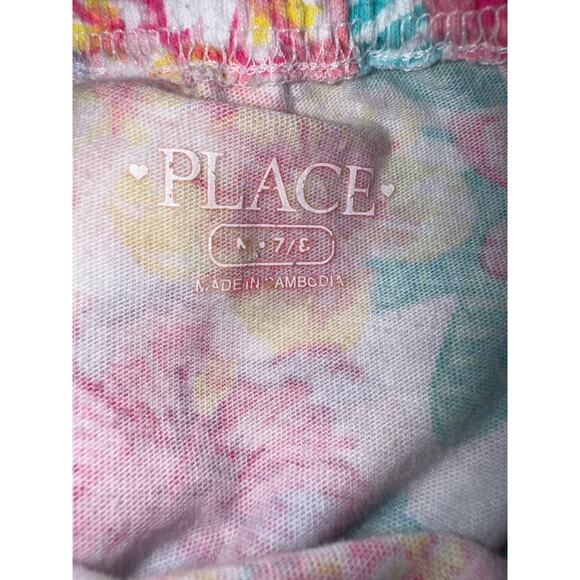 The Children's Place Girls Sleeveless Floral Hi-Low Maxi Dress, Size M (7/8) - Picture 4 of 5